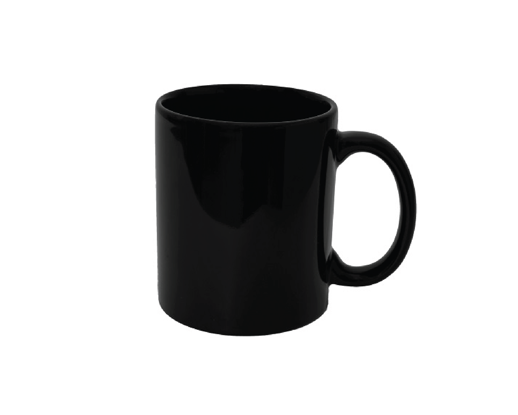 Black Ceramic Mug