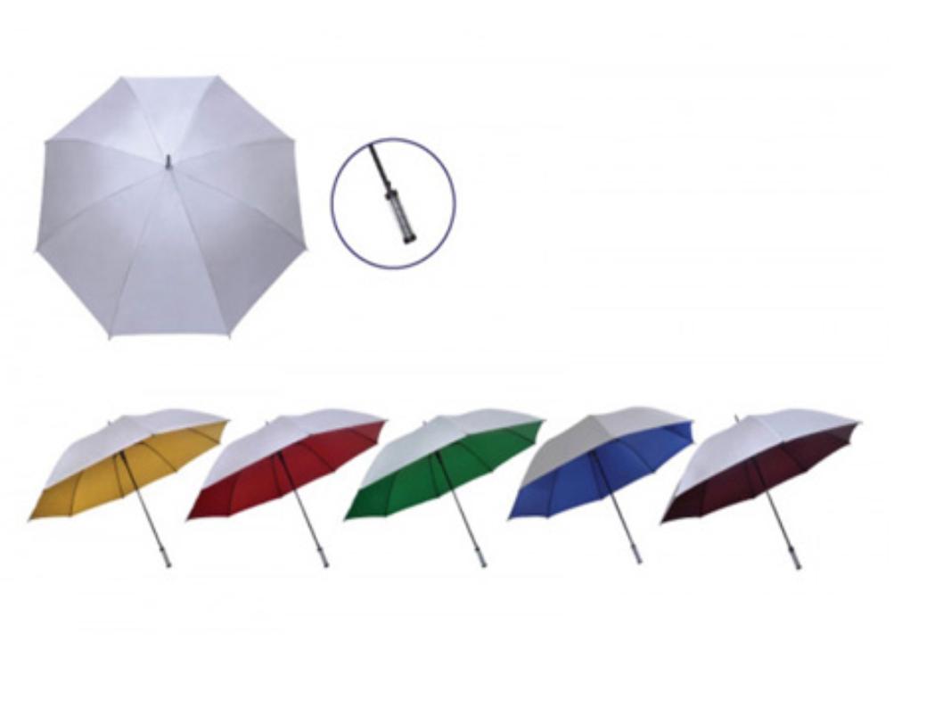 30" Silver Coated Umbrella (Manual)