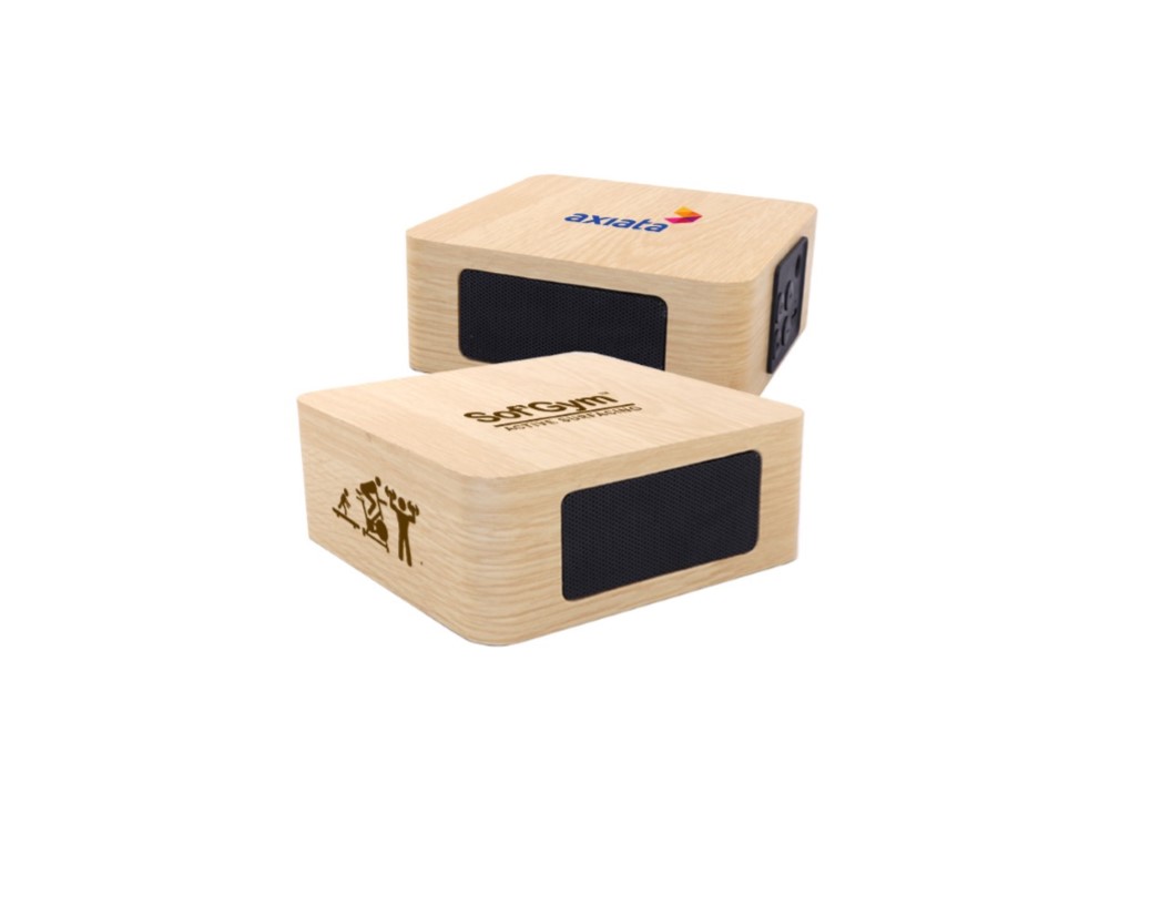 DeX Wooden Bluetooth Speaker with Built-in Battery