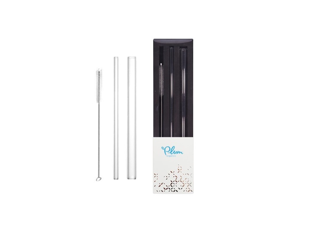 Premium 3-in-1 Glass Straw Gifts Set