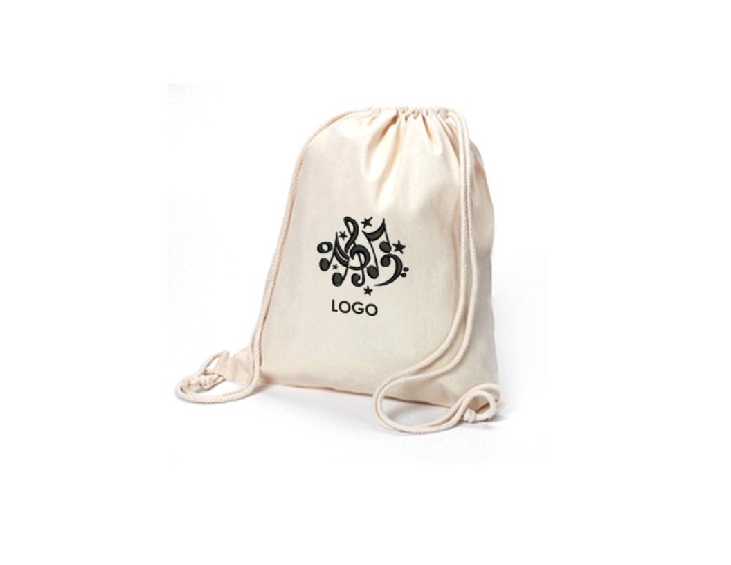 Pure Cotton Canvas Drawstring Bag - 11oz (430x330)