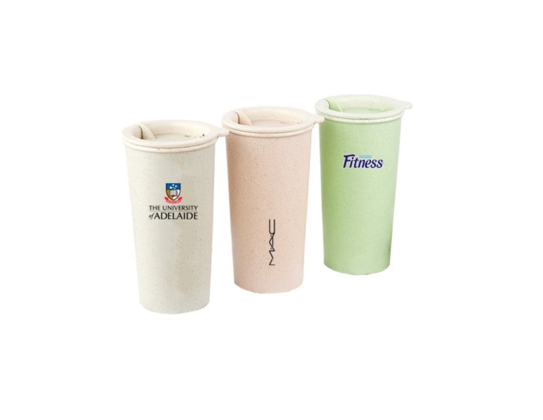 Eco-Wheat Natural Straw Tumbler - 400ml