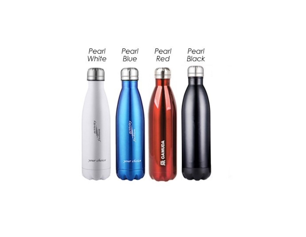 COKE II Double Wall Stainless Steel Thermos Flask - 500ml