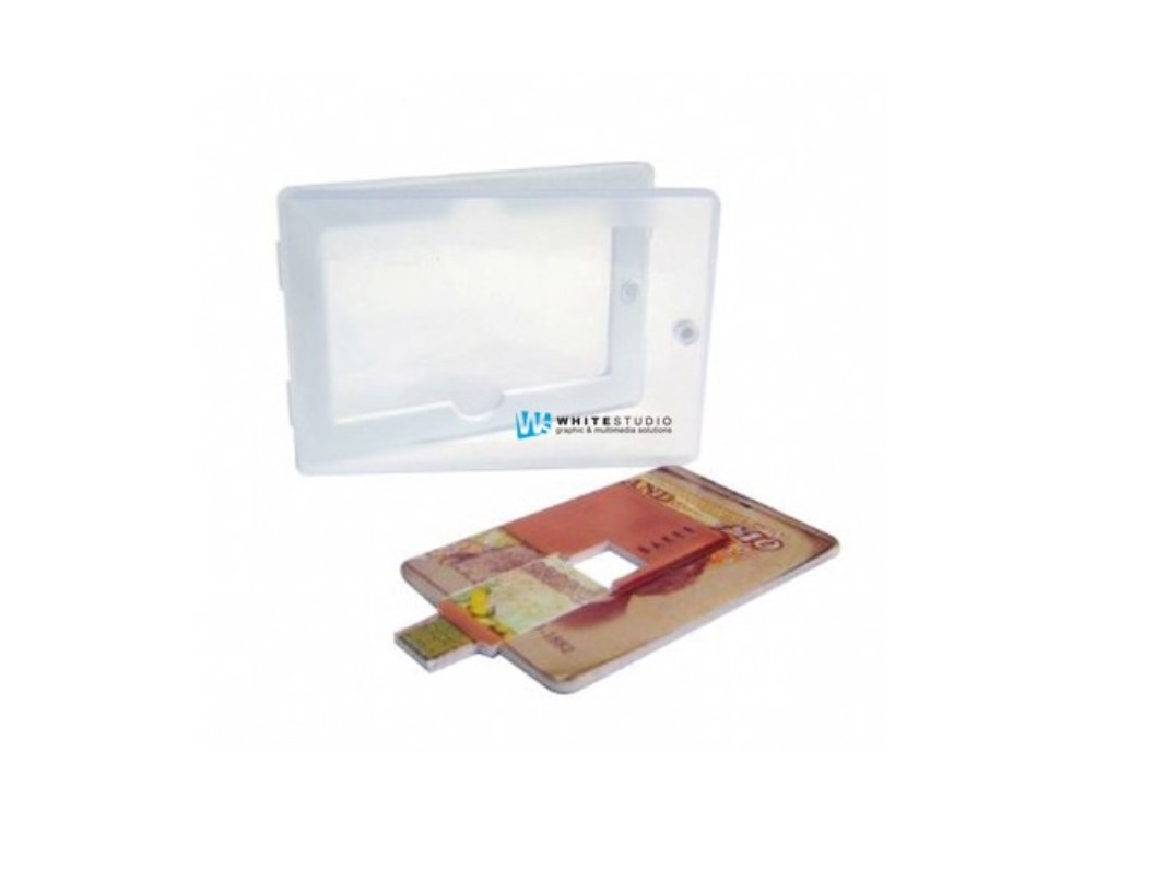 Transparent Plastic Box for Credit Card USB