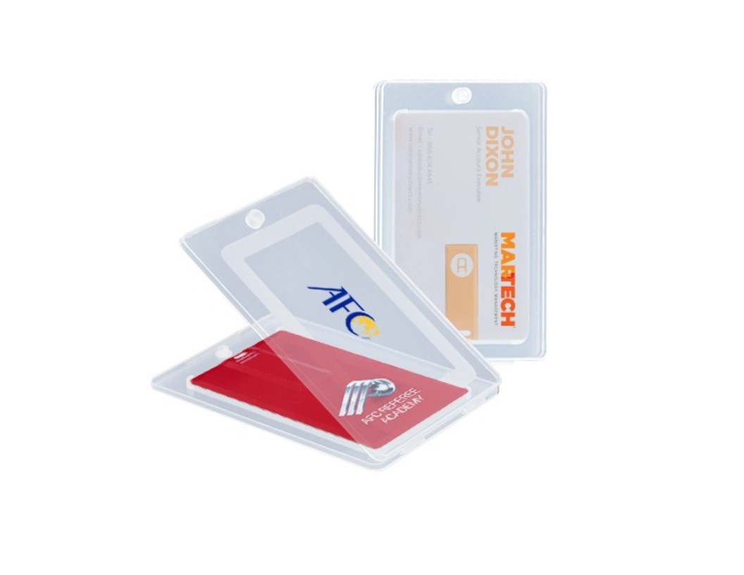 Transparent PP Box for Flip Card USB