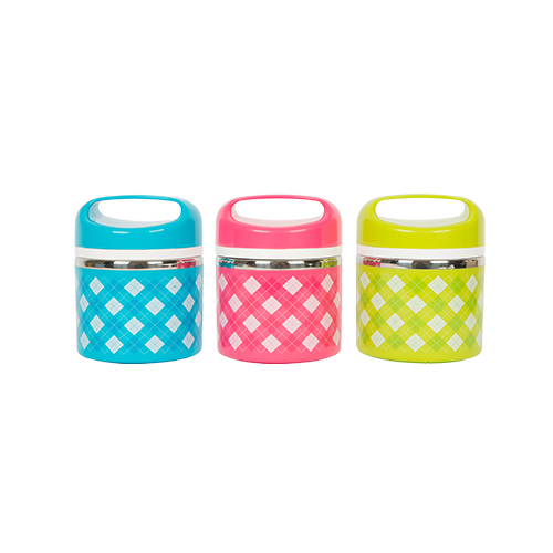 Colourful Stainless Steel Lunch Box