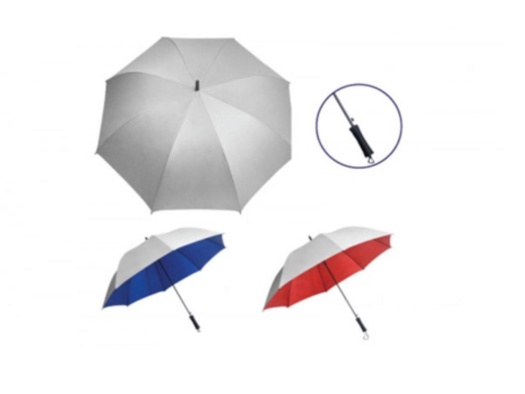  27" Silver Coated Umbrella