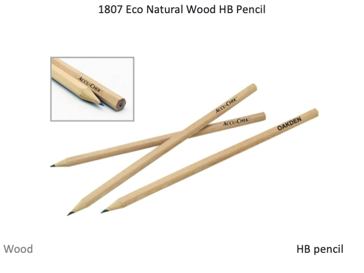 Eco Natural Wood HB Pencil