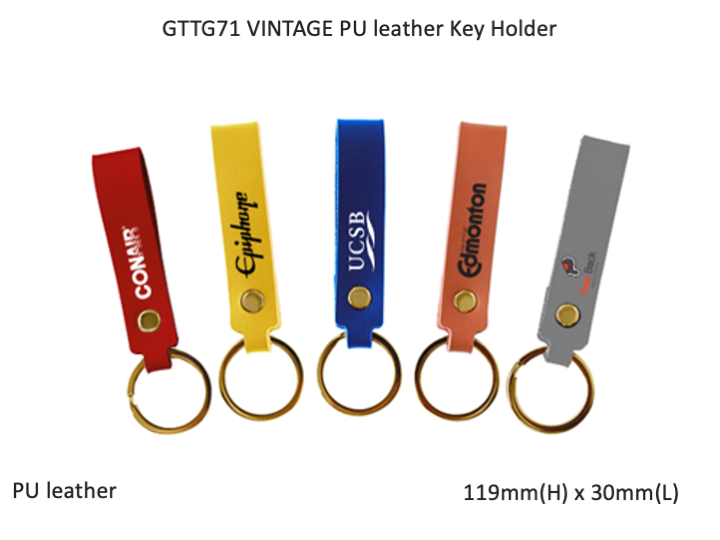 VINTAGE PU leather Key Holder