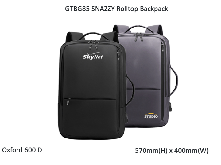 SNAZZY Rolltop Backpack