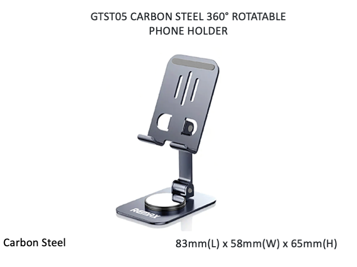 CARBON STEEL 360° Rotatable Phone Holder